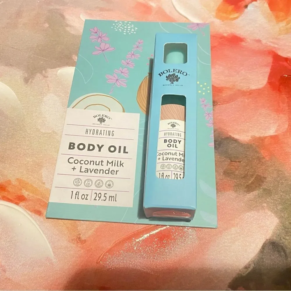 🛍️Bolero pack of 2 Hydrating Body oil 1 FL OZ 29.5ml 🎁
